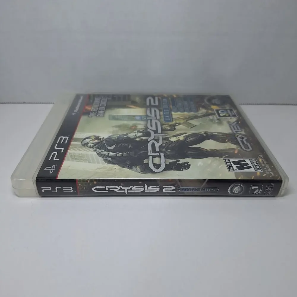 Crysis 2 Limited Edition Video Game With Case - Sony PlayStation 3 PS3